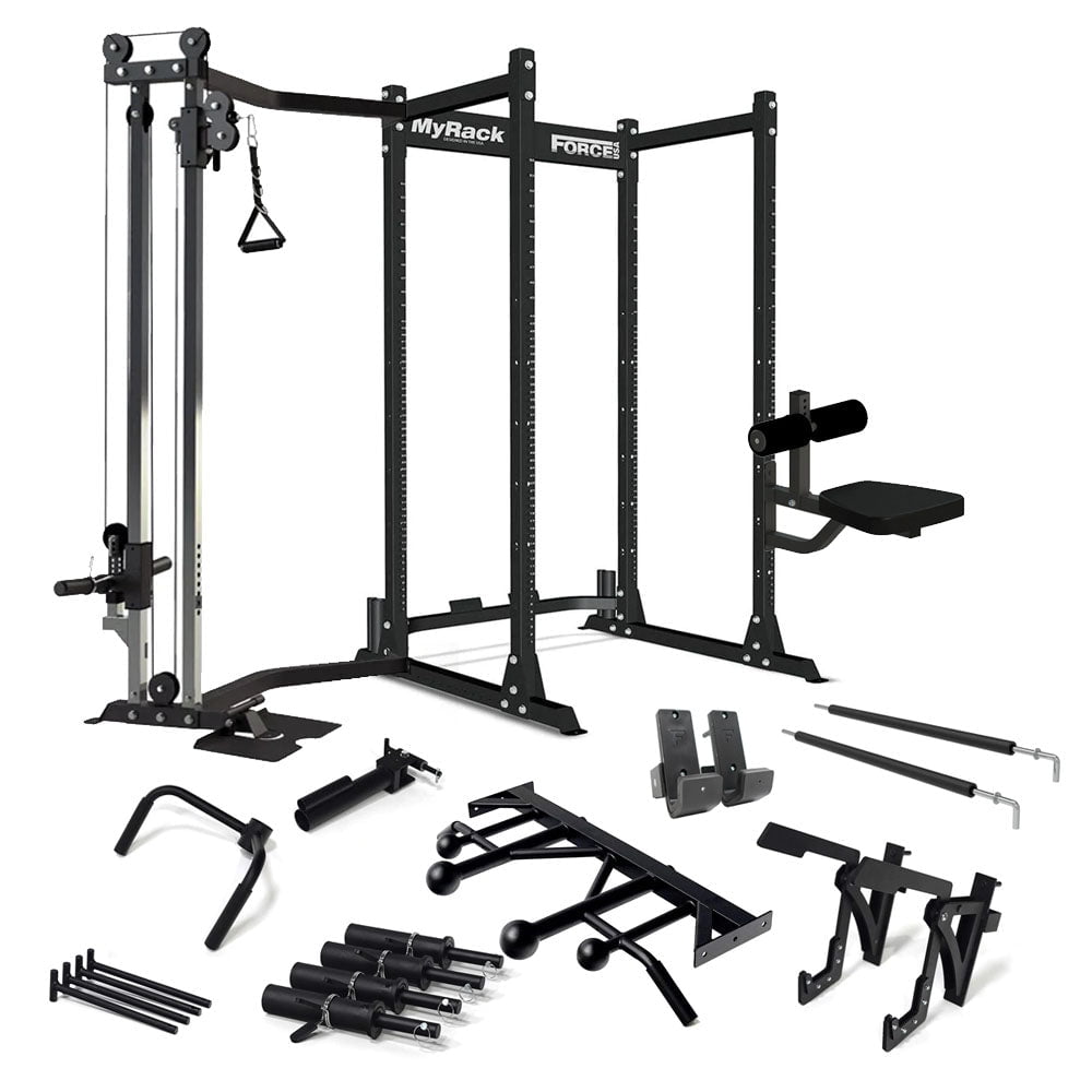 Force USA MyRack Hammer Package Gym and Fitness