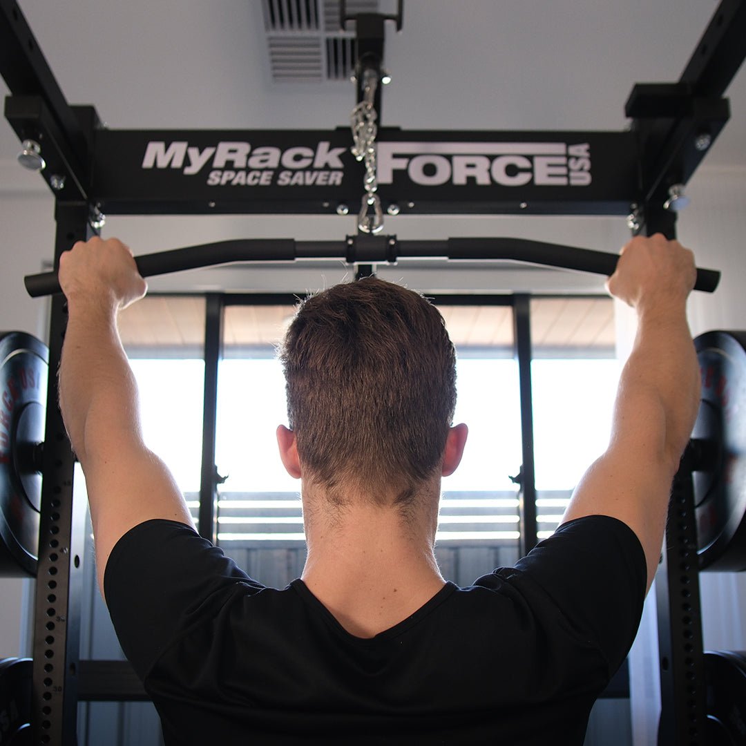 Force USA MyRack Lat Pull Down Attachment Gym and Fitness