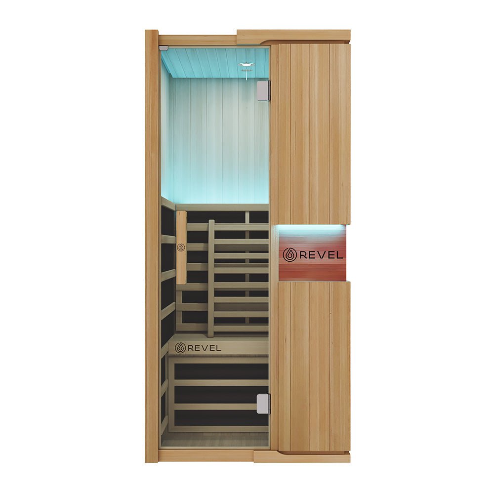 Revel Recovery Aura 1 Person Full Spectrum Infrared Sauna