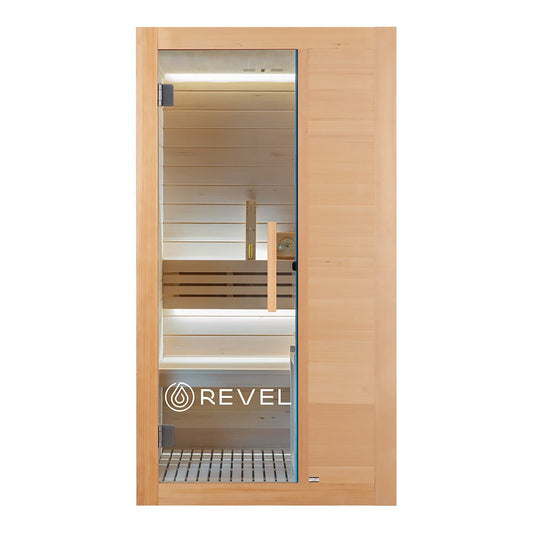 Revel Recovery Tampere 1 Person Traditional Sauna