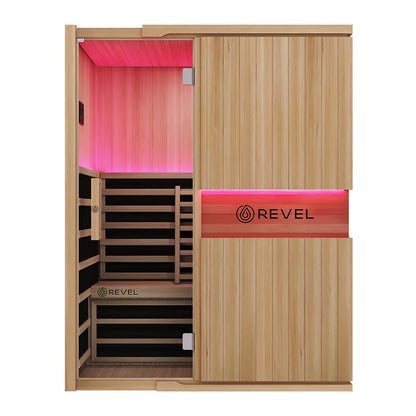 Revel Recovery Aura 3 Person Full Spectrum Infrared Sauna