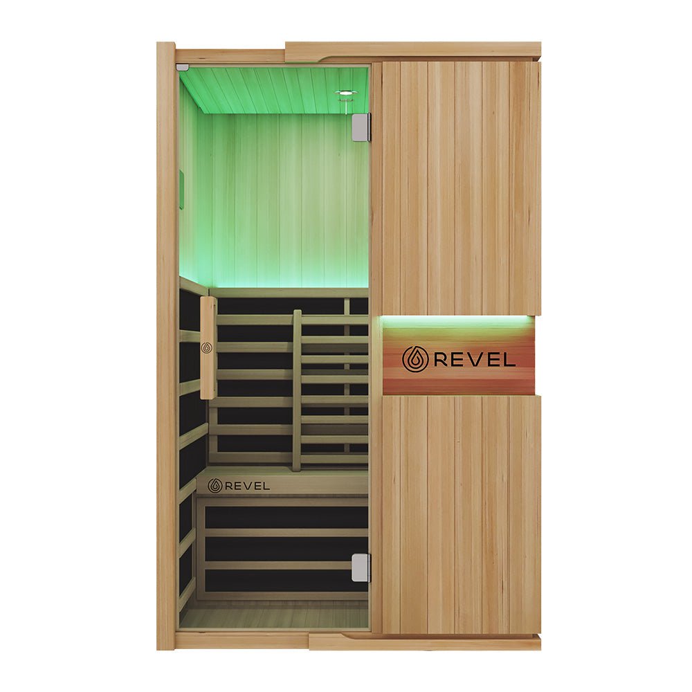 Revel Recovery Aura 2 Person Full Spectrum Infrared Sauna