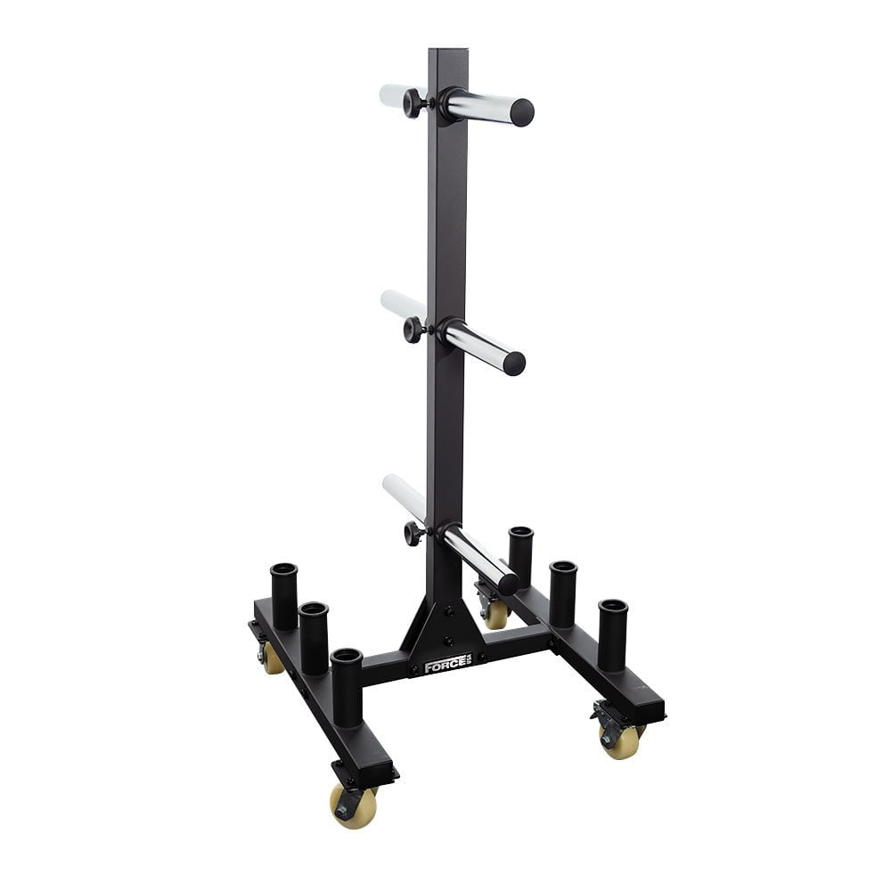 Force USA Bumper Weight Plate Tree and Barbell Storage Australia