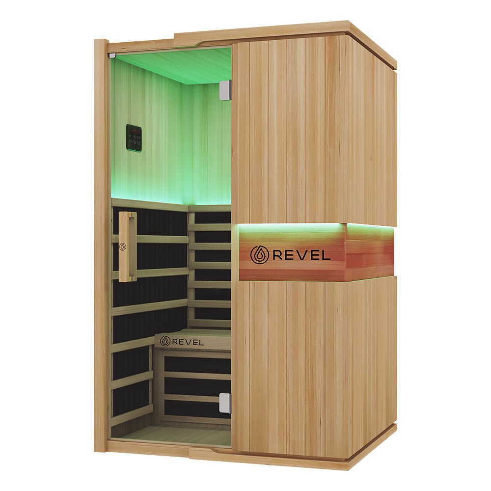 Revel Recovery Aura 2 Person Full Spectrum Infrared Sauna