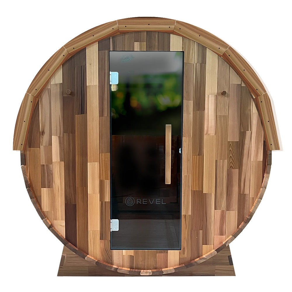 Revel Recovery Edenview 4 Person Barrel Sauna