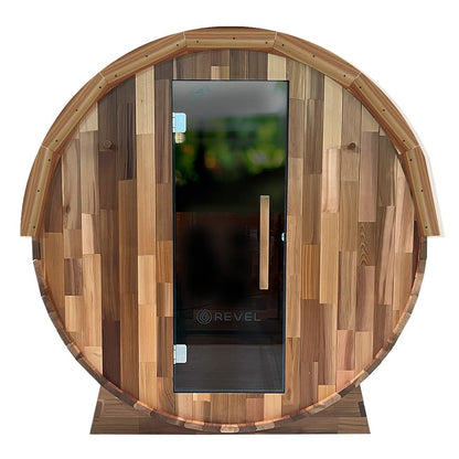 Revel Recovery Edenview 4 Person Barrel Sauna