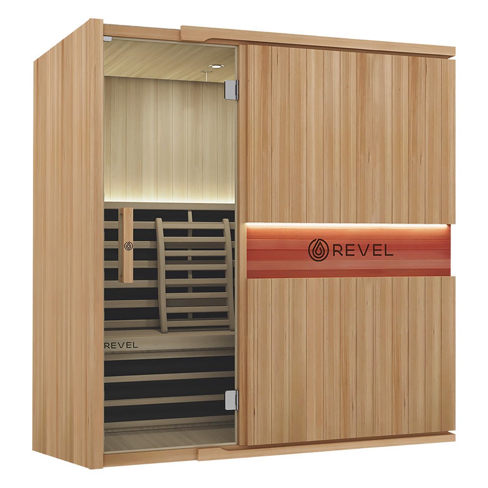 Revel Recovery Aura 4 Person Full Spectrum Infrared Sauna