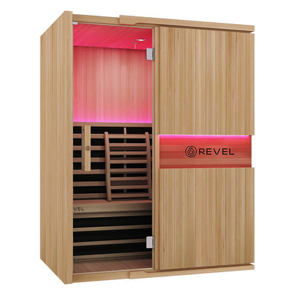 Revel Recovery Aura 3 Person Full Spectrum Infrared Sauna