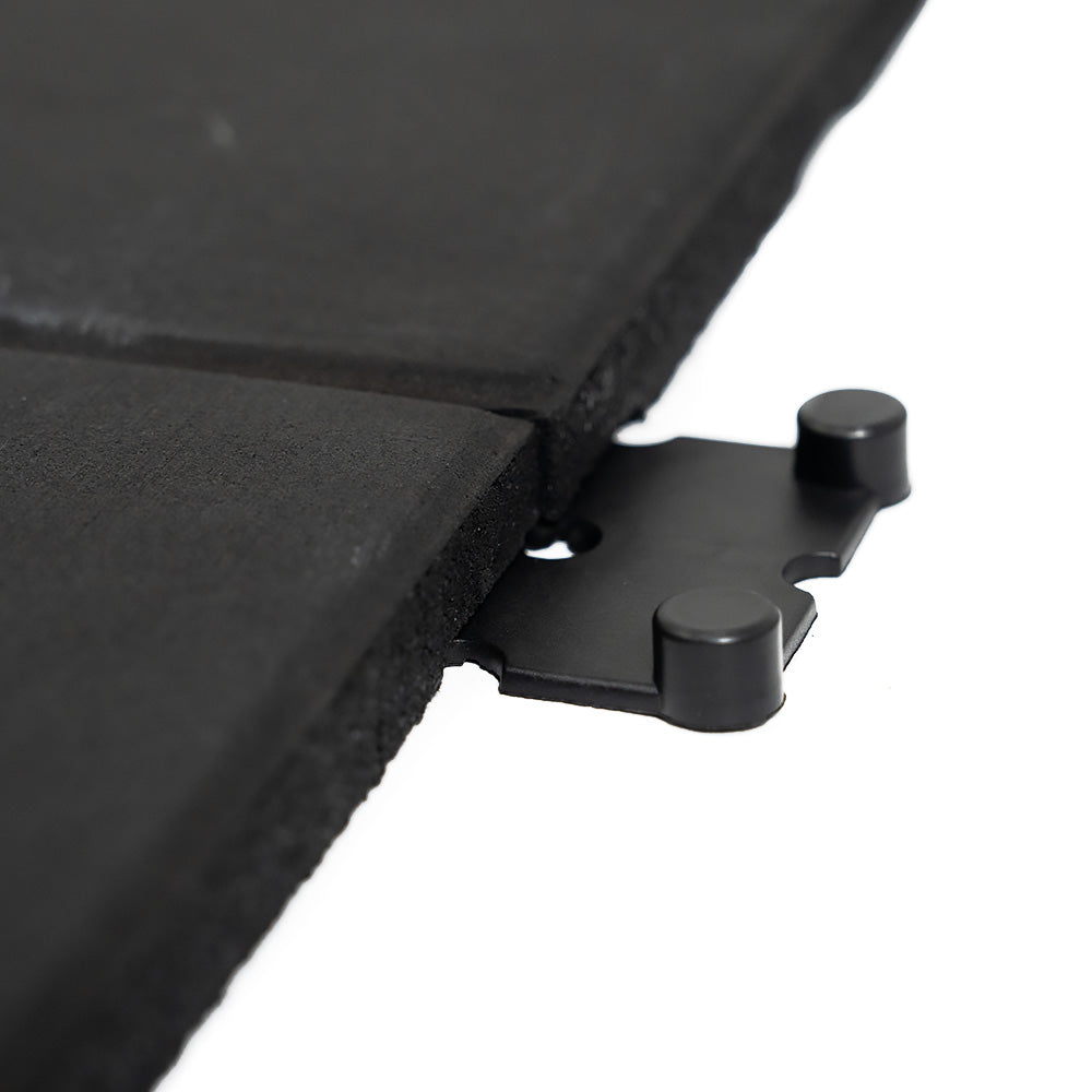 VersaFit Flooring Connector Elite Zero Gap EPDM Tiles - Black