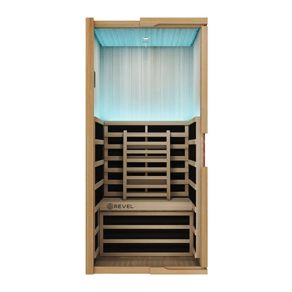 Revel Recovery Aura 1 Person Full Spectrum Infrared Sauna