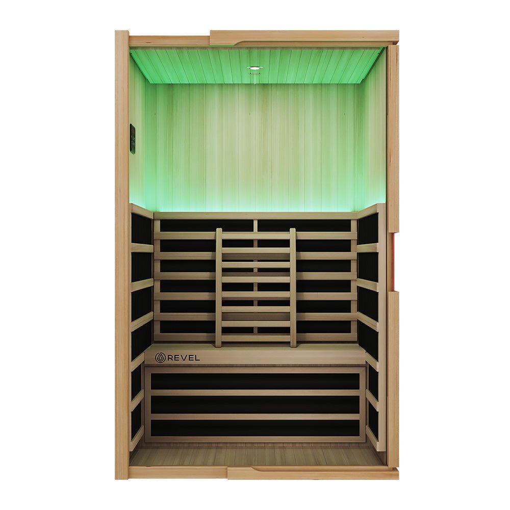 Revel Recovery Aura 2 Person Full Spectrum Infrared Sauna