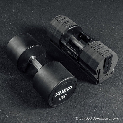 REP Fitness X PÉPIN FAST Series Adjustable Dumbbell - 2 x 38.6kg