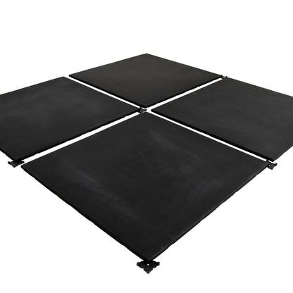 VersaFit Flooring Connector Elite Zero Gap EPDM Tiles - Black