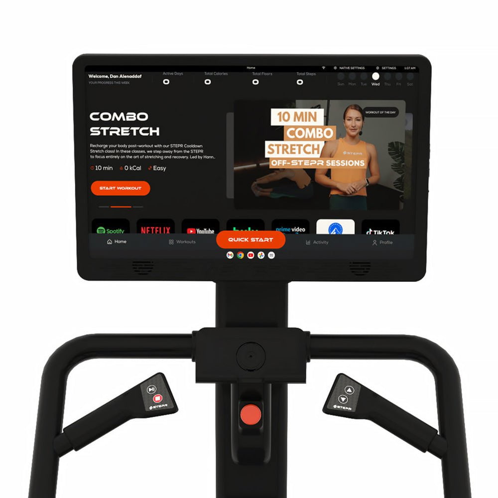 STEPR PRO+ Stair Climber (27" Touchscreen)