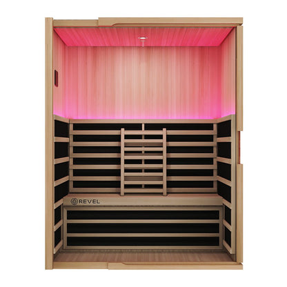 Revel Recovery Aura 3 Person Full Spectrum Infrared Sauna