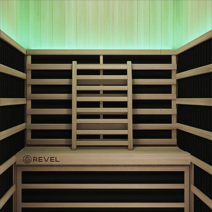 Revel Recovery Aura 2 Person Full Spectrum Infrared Sauna