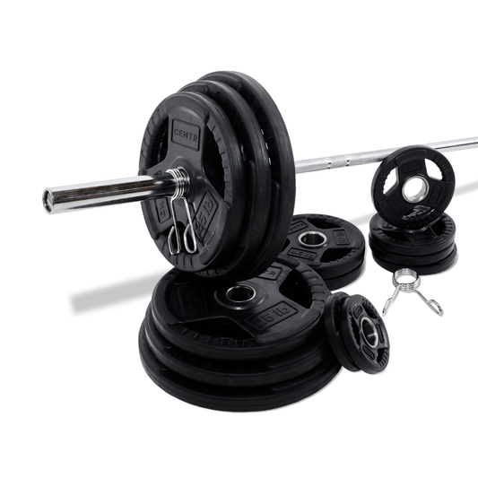 Centr 300 LB (136 KG) Olympic Set With Bar Caps