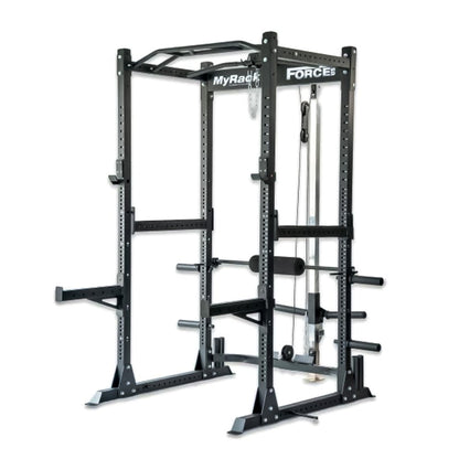 Force USA MyRack Garage Gym Power Rack with Lat/Low Pulley