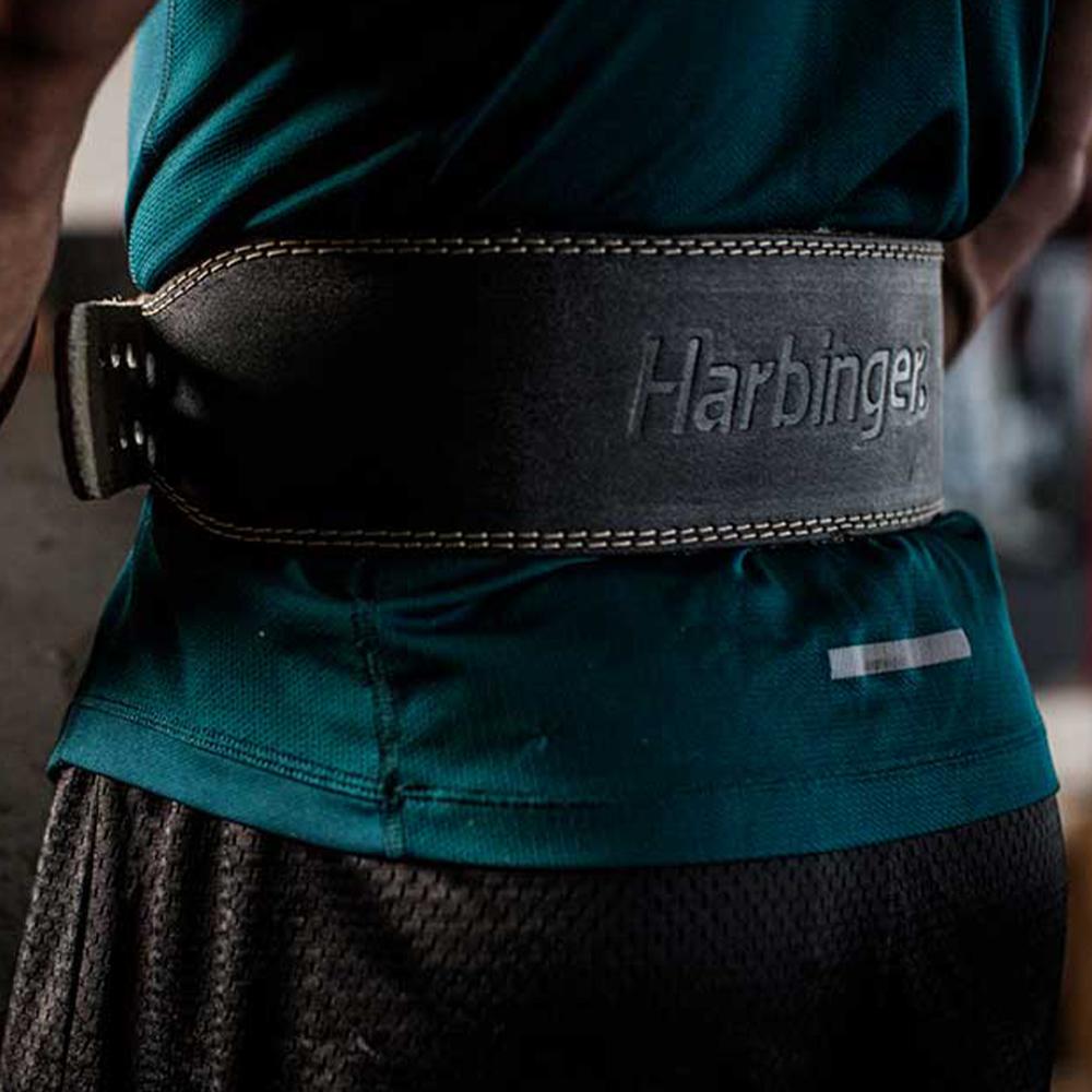 Harbinger 4-Inch Padded Leather Belt