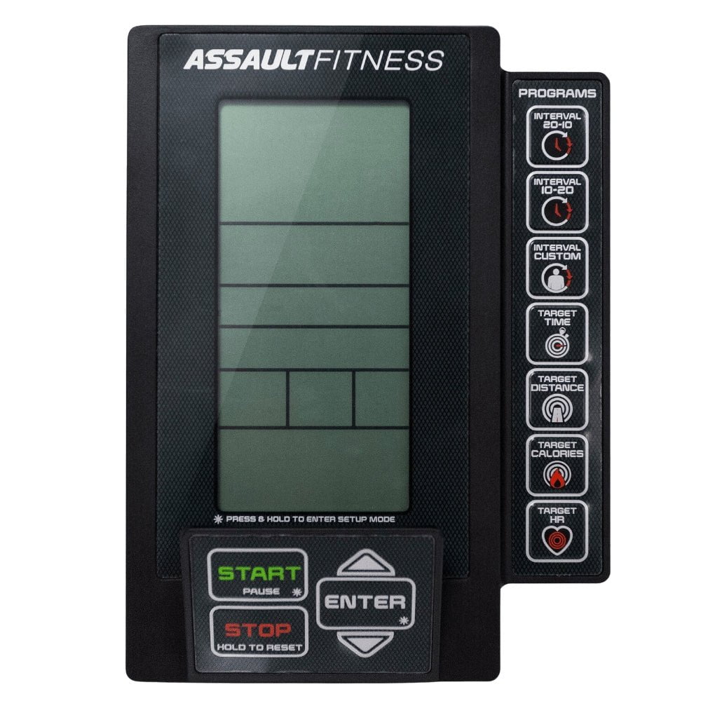 Assault bike heart rate sale