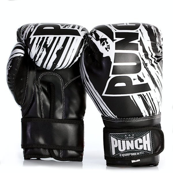 PUNCH Equipment Kids/Junior AAA Boxing Gloves - 6oz Black