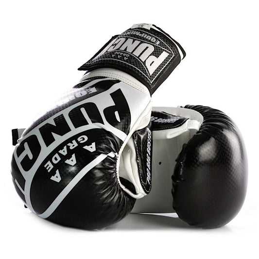 PUNCH Equipment Pro Bag Busters® Commercial Boxing Mitts - Black / White