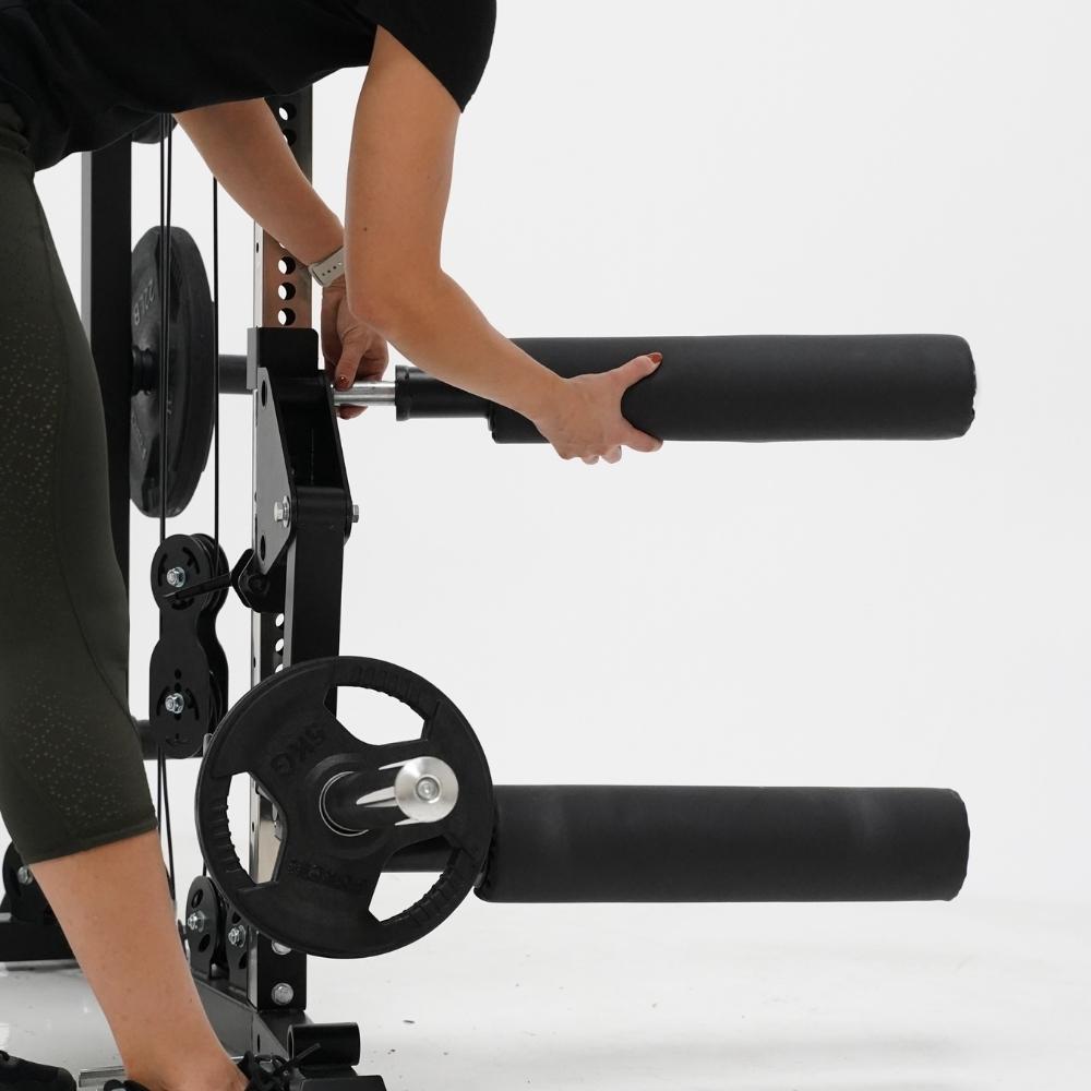 Leg extension leg curl attachment sale