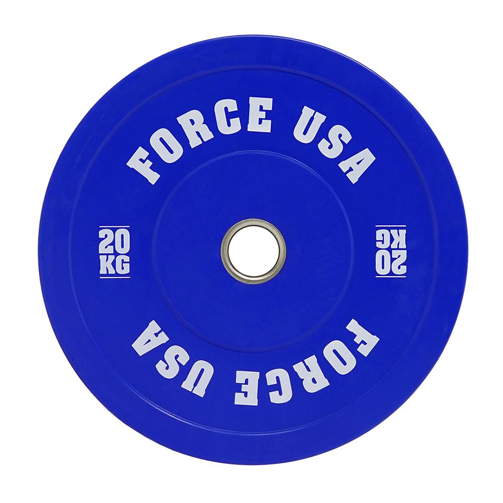 Force USA Pro Grade Coloured Bumper Plates (Sold individually)