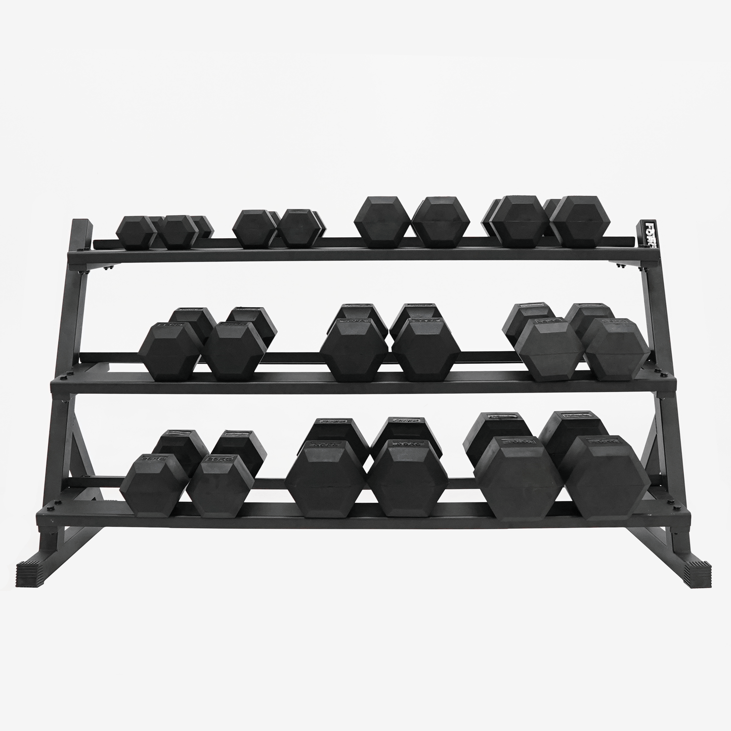 Force USA 3 Tier Dumbbell Rack