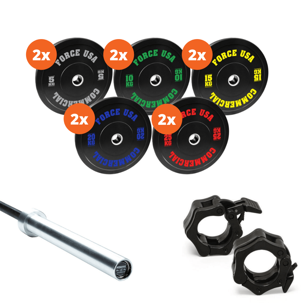 Force USA 170kg Bumper Plate Package Australia